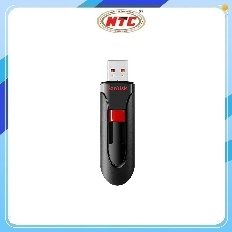 USB 3.0 SanDisk CZ600 Cruzer 64GB 100MB/s (สีดํา)