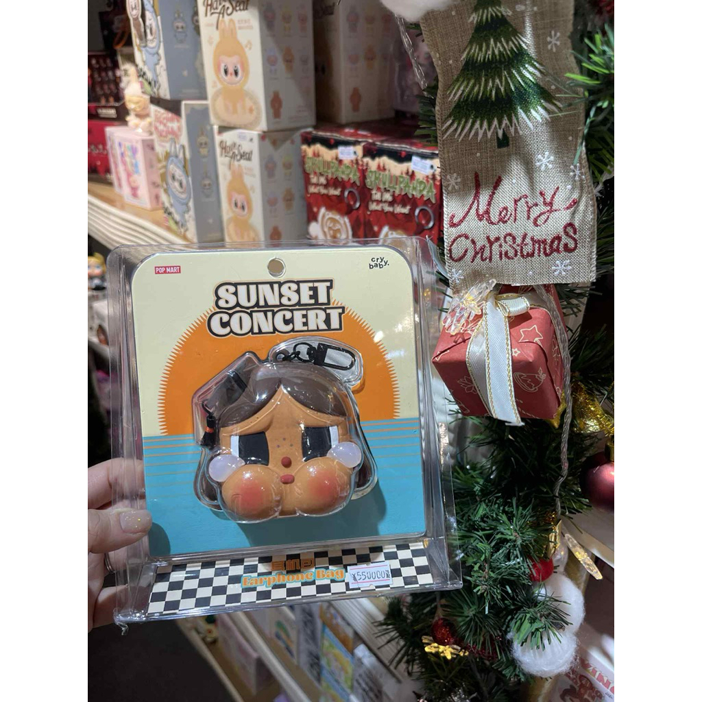 POPMART CASE CRYBABY SUNSET CONCERT HEADPHONE BAG (GENUINE AVAILABLE IN NOILANOIL)