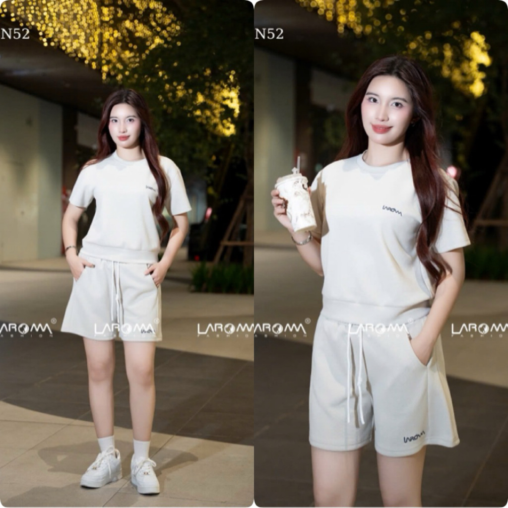 Laroma BN52 Spring Summer Womens Clothing Set - วัสดุคุณภาพสูง, Active Sporty Design
