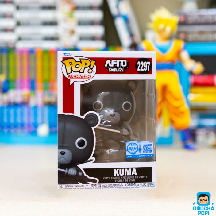 ฟิกเกอร์ Funko Pop Animation ของแท้ - Afro Samurai : Kuma 2297 QR Exclusive Stamp