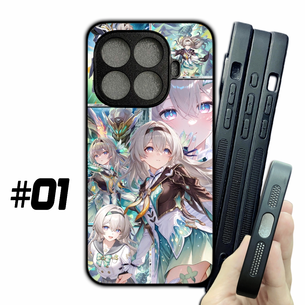 FIRE FLY - เคสรางดาว Honkai Xiaomi Redmi note 11 12 13 14 15 13T 14T 15T Turbo 3 4 5 Pro 4G 5G Poco 