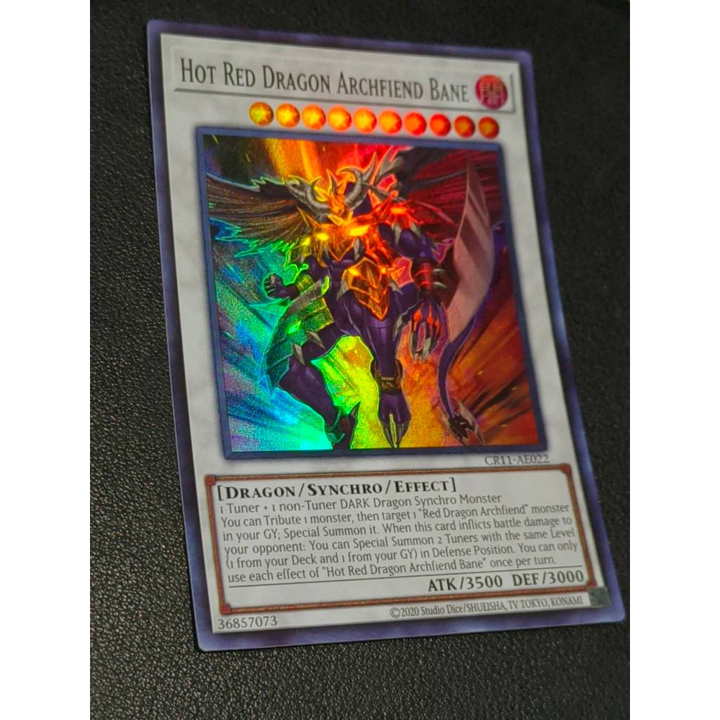 CR11-AE022 - มังกรแดงร้อน Archfiend Bane (yk)