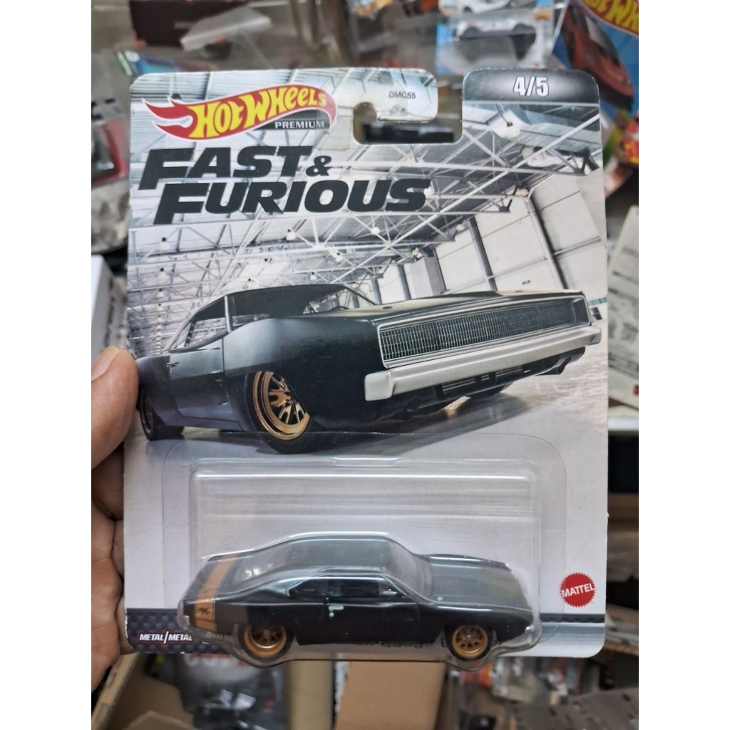 HOT WHEELS PREMIUM 1968 DODGE CHARGER FAST AND FURIOUS