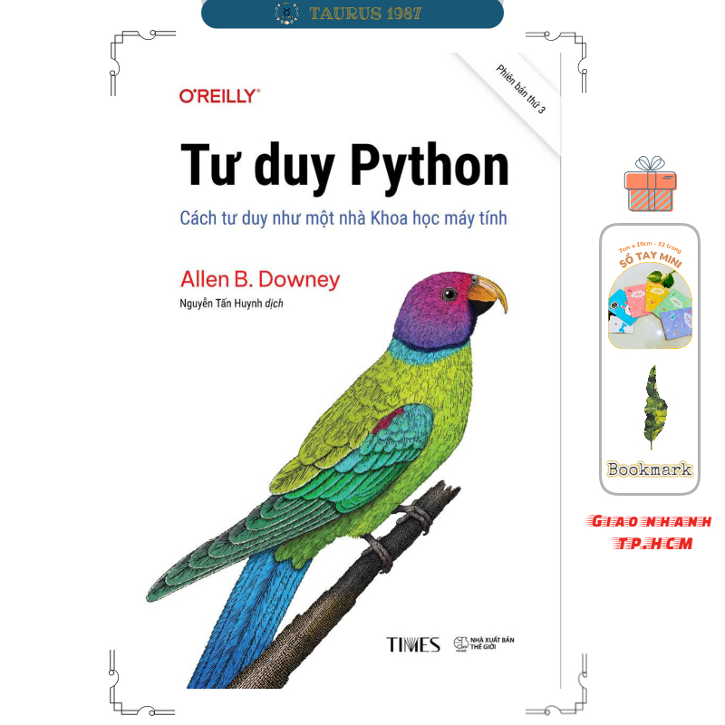 หนังสือ Python Thinking: วิธีคิดอย่างนักวิทยาศาสตร์คอมพิวเตอร์ - Allen B. Downey (TIMES)