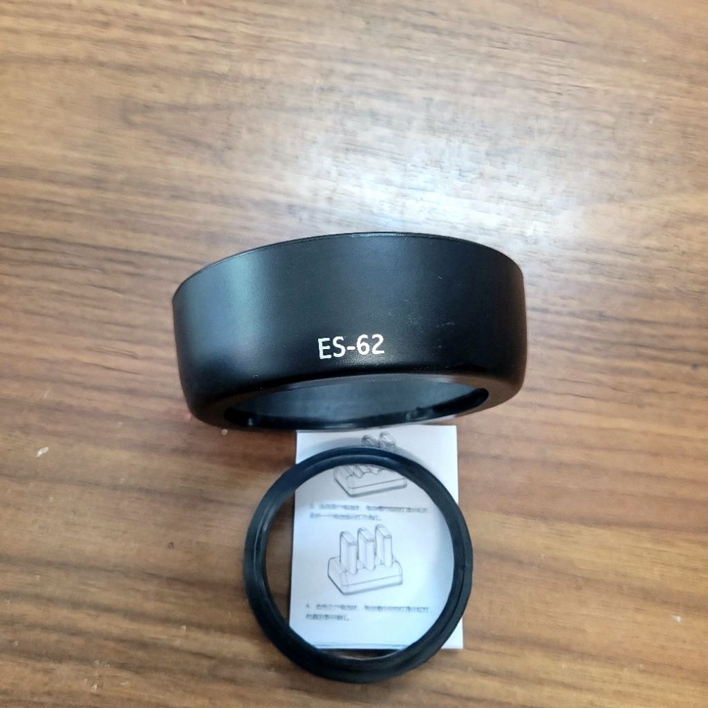 ES-62 ลําโพงบังแดดสําหรับ canon 50 f 1.8II, Yongnuo 50 f 1.8 สําหรับ canon