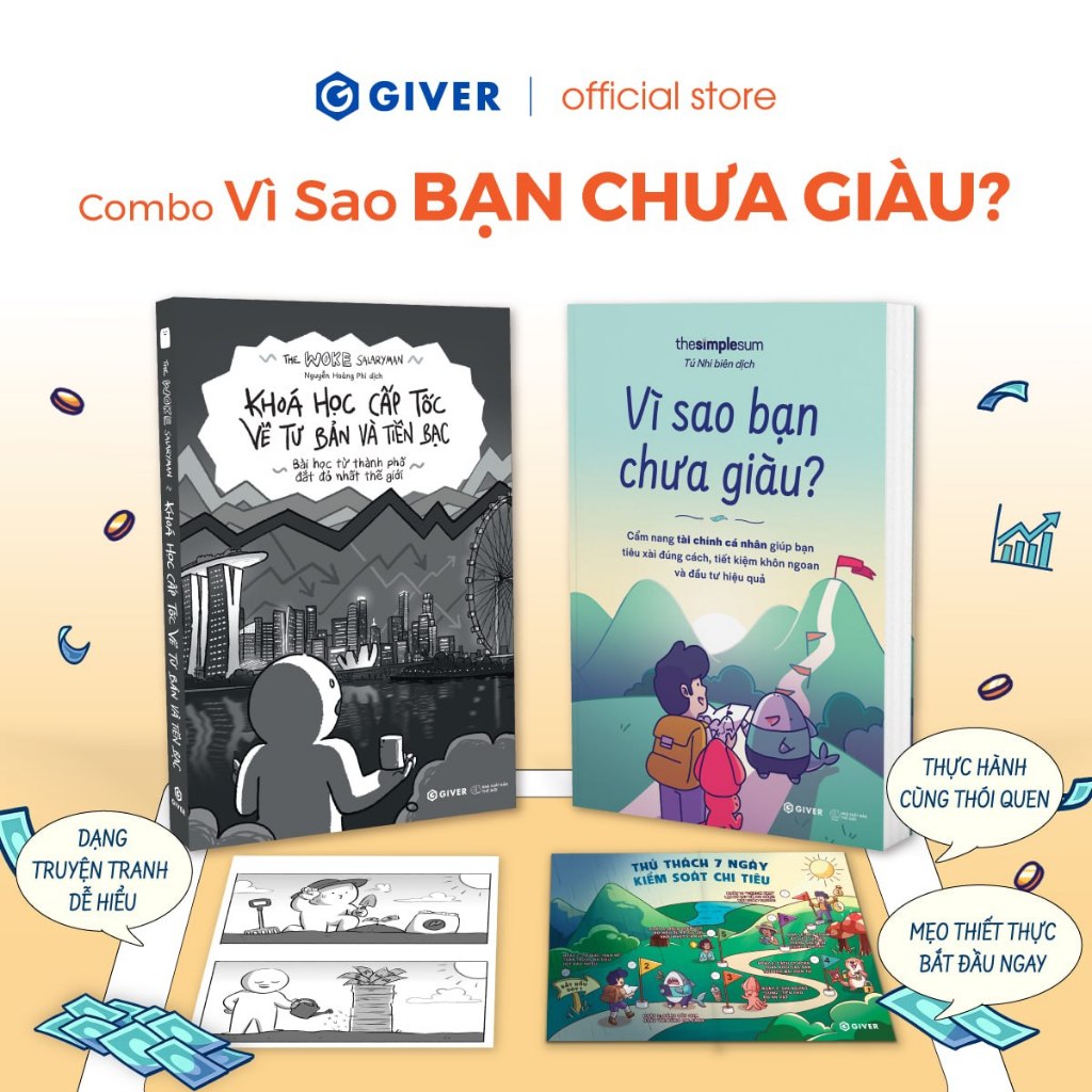 หนังสือ - Combo Why Are You Not Rich?