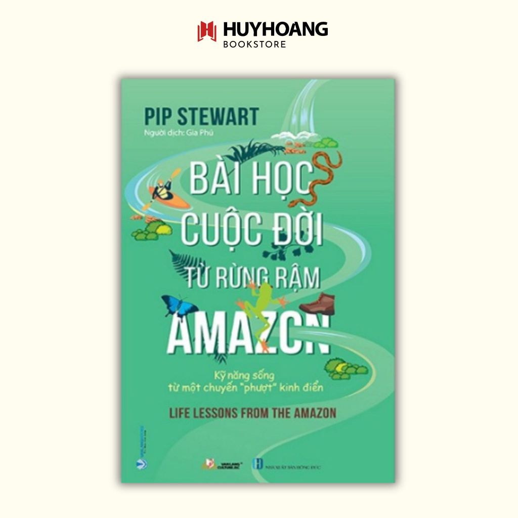หนังสือบทเรียนชีวิตจาก Amazon Jungle (Van Lang) LK