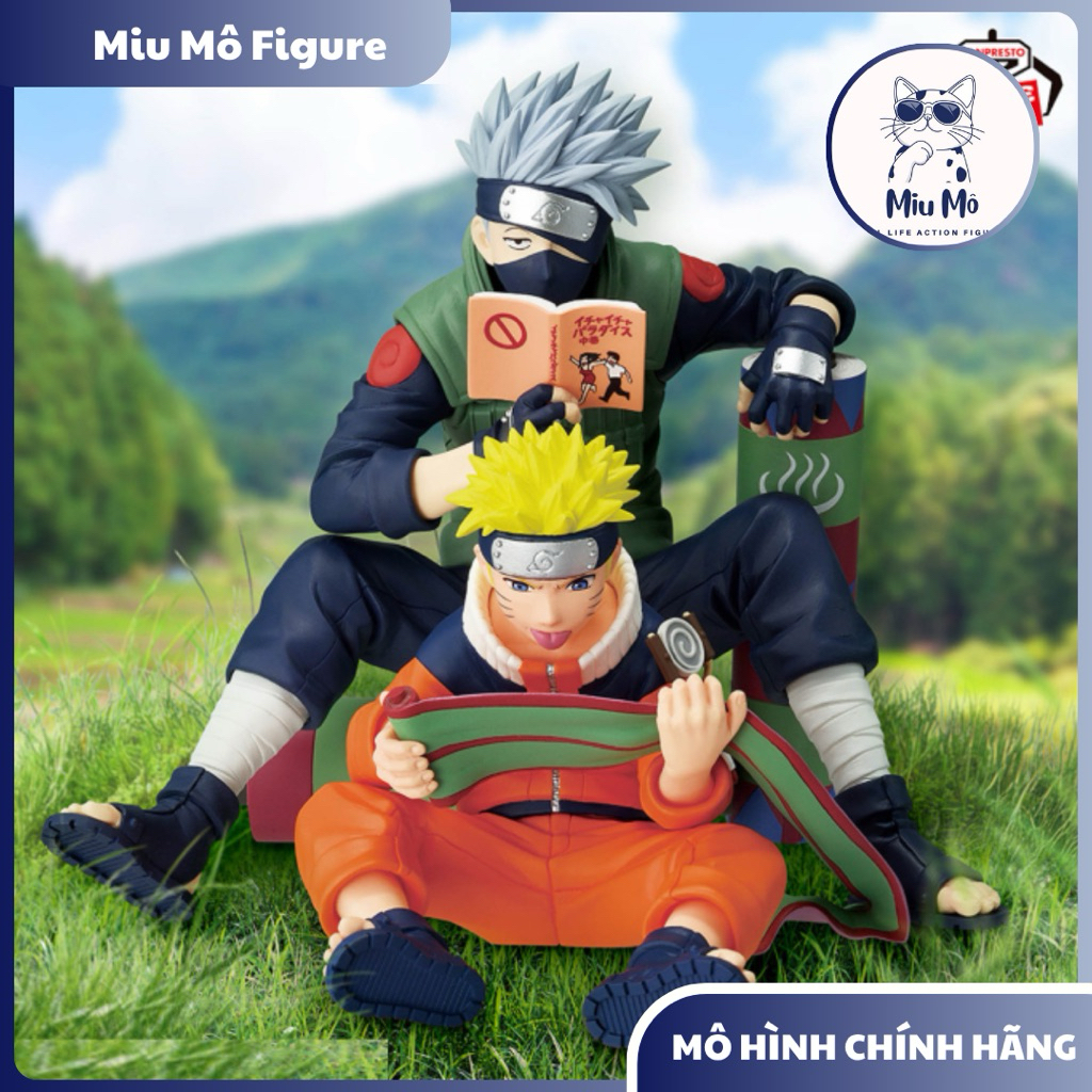 Naruto Uzumaki MODEL - Hatake Kakashi - Naruto - Naruto 72 Series, 03 ฟิกเกอร์ BANDAI ของแท้