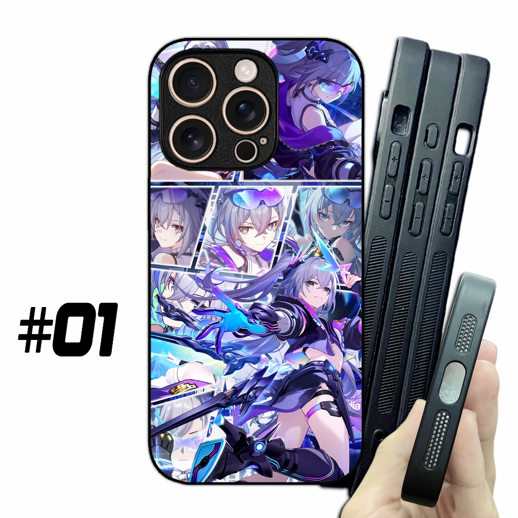 Silver Wolf LV.999 - รางดาว Honkai Iphone iQoo Neo 9 10 11 12 13 14 15 16 17 Pro Max Z9 Z10 Turbo + 