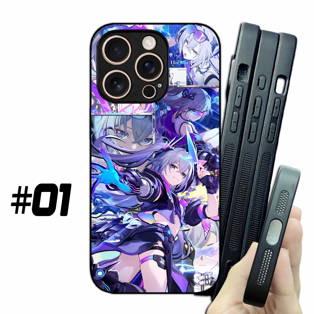 Silver Wolf LV.999 - รางดาว Honkai Iphone iQoo Neo 9 10 11 12 13 14 15 16 17 Pro Max Z9 Z10 Turbo + 