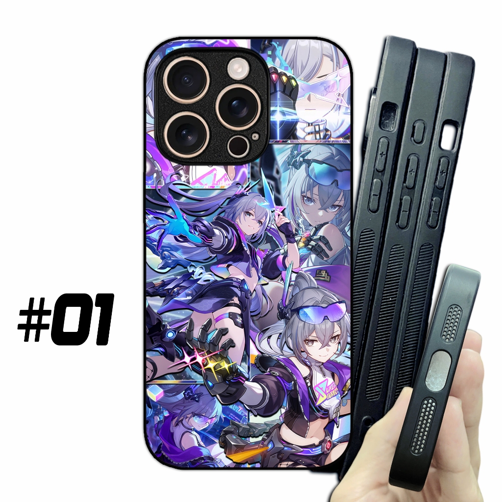 Silver Wolf LV.999 - รางดาว Honkai Iphone iQoo Neo 9 10 11 12 13 14 15 16 17 Pro Max Z9 Z10 Turbo + 