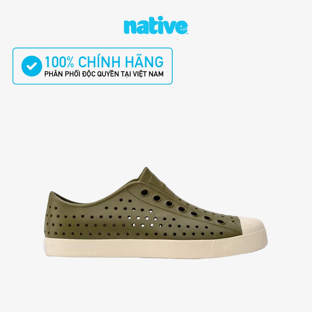 NATIVE Jefferson รองเท้าโลฟเฟอร์ผู้ใหญ่ - ROOKIE GREEN
