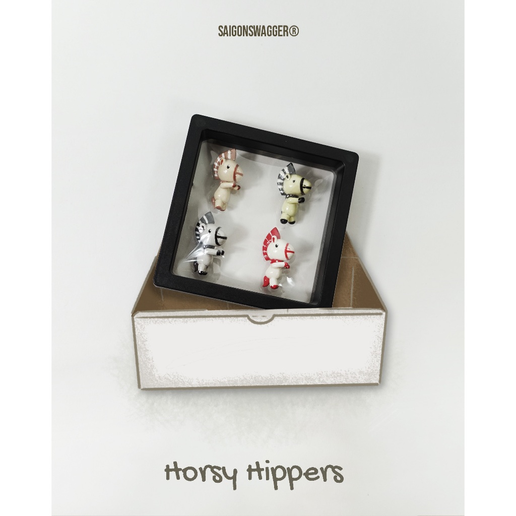 HORNY Horse Model Set Hippers SAIDONSWAGGER SGS HORNY HIPPERS Phone Stickers
