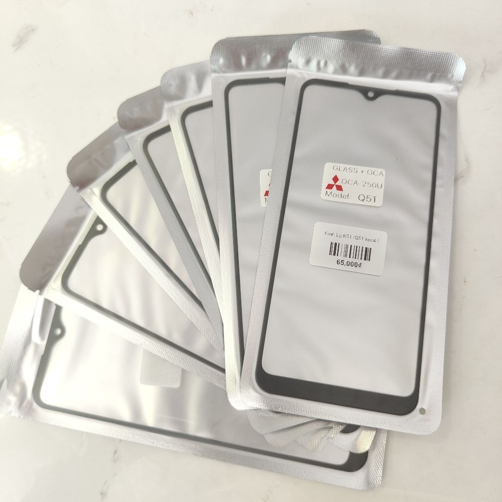 LG K51/Q51 กาว +กระจกเคลือบโทรศัพท์ COCA
