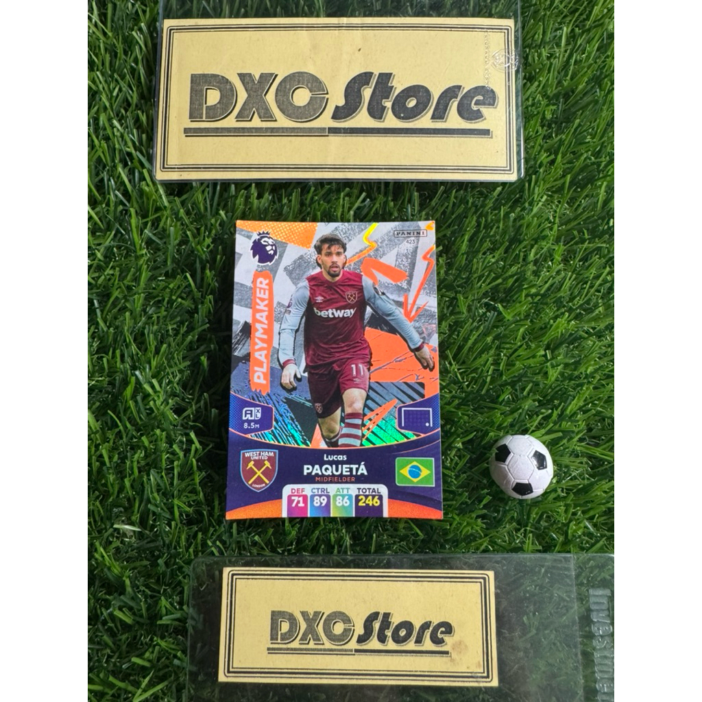 [ ของแท้ ] - PLAYMAKER - PANINI ADRENALYN XL PREMIER LEAGUE 2024 - LUCAS PAQUETA (WEST HAM)