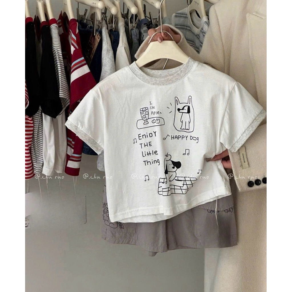 เสื้อยืด ENJOY WHITE / SP