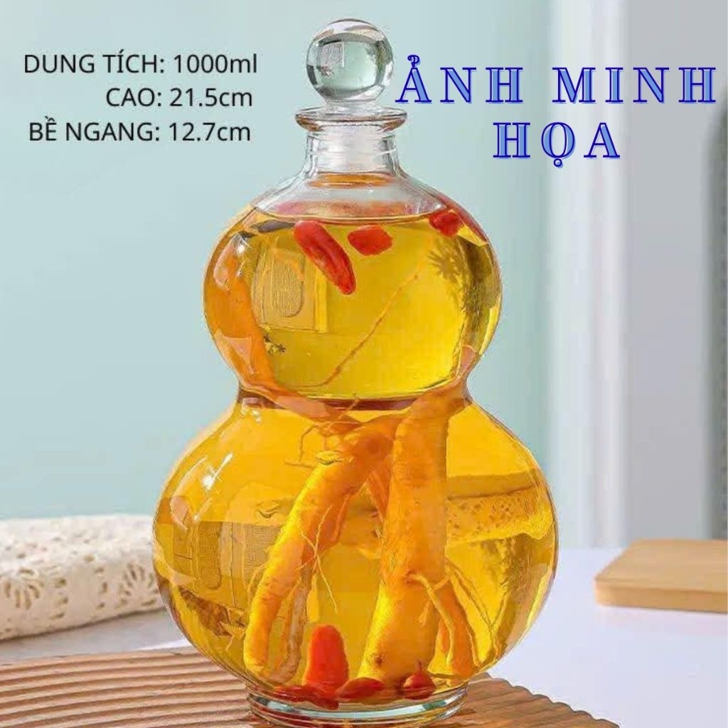 ขวดแก้วโฮโล 1000ml & 1500ml