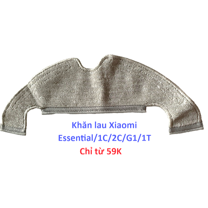 ผ้าทําความสะอาดหุ่นยนต์ Xiaomi 1C / 2C / Essential / G1 / 1T – ผ้าทําความสะอาดไมโครไฟเบอร์ทดแทน