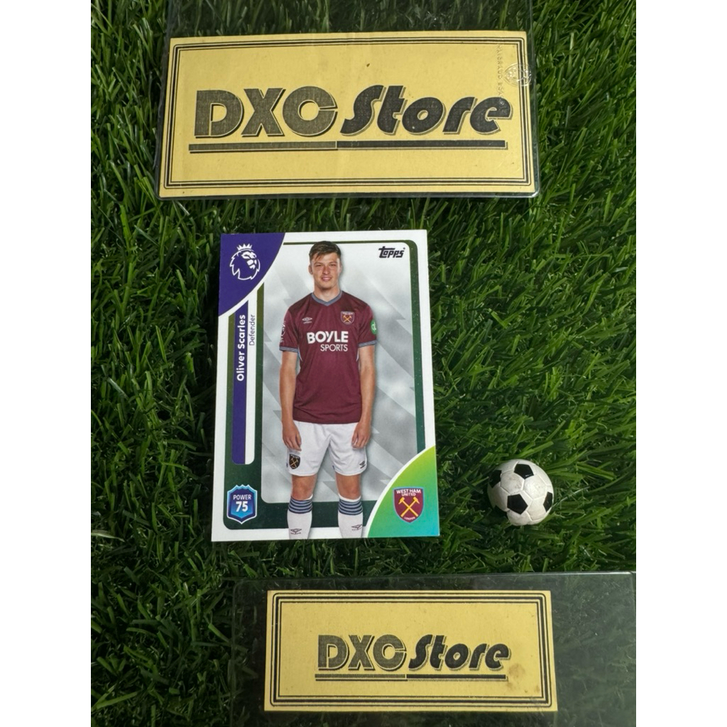 [ ของแท้ ] - TOPPS PREMIER LEAGUE 2026 - OLIVE SCARLES (WEST HAM)