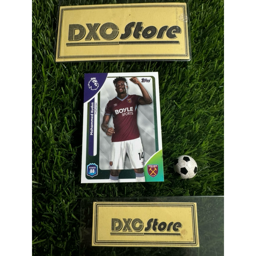 [ ของแท้ ] - TOPPS PREMIER LEAGUE 2026 - MOHAMMED KUDUS (WEST HAM)