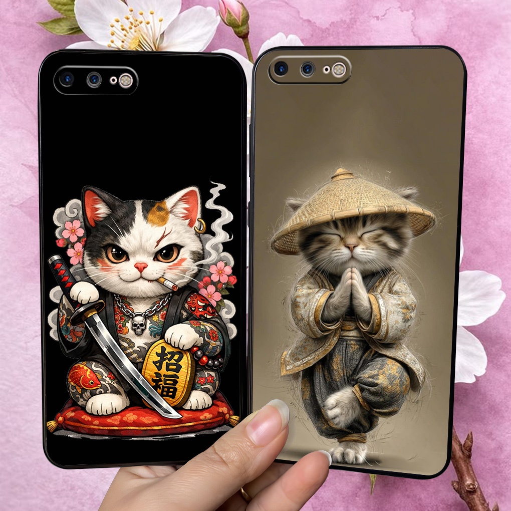 เคสสําหรับ Iphone 7 / Iphone 8 / Iphone 7 Plus / Iphone 8 Plus พร้อมลายแมวสุดเท่