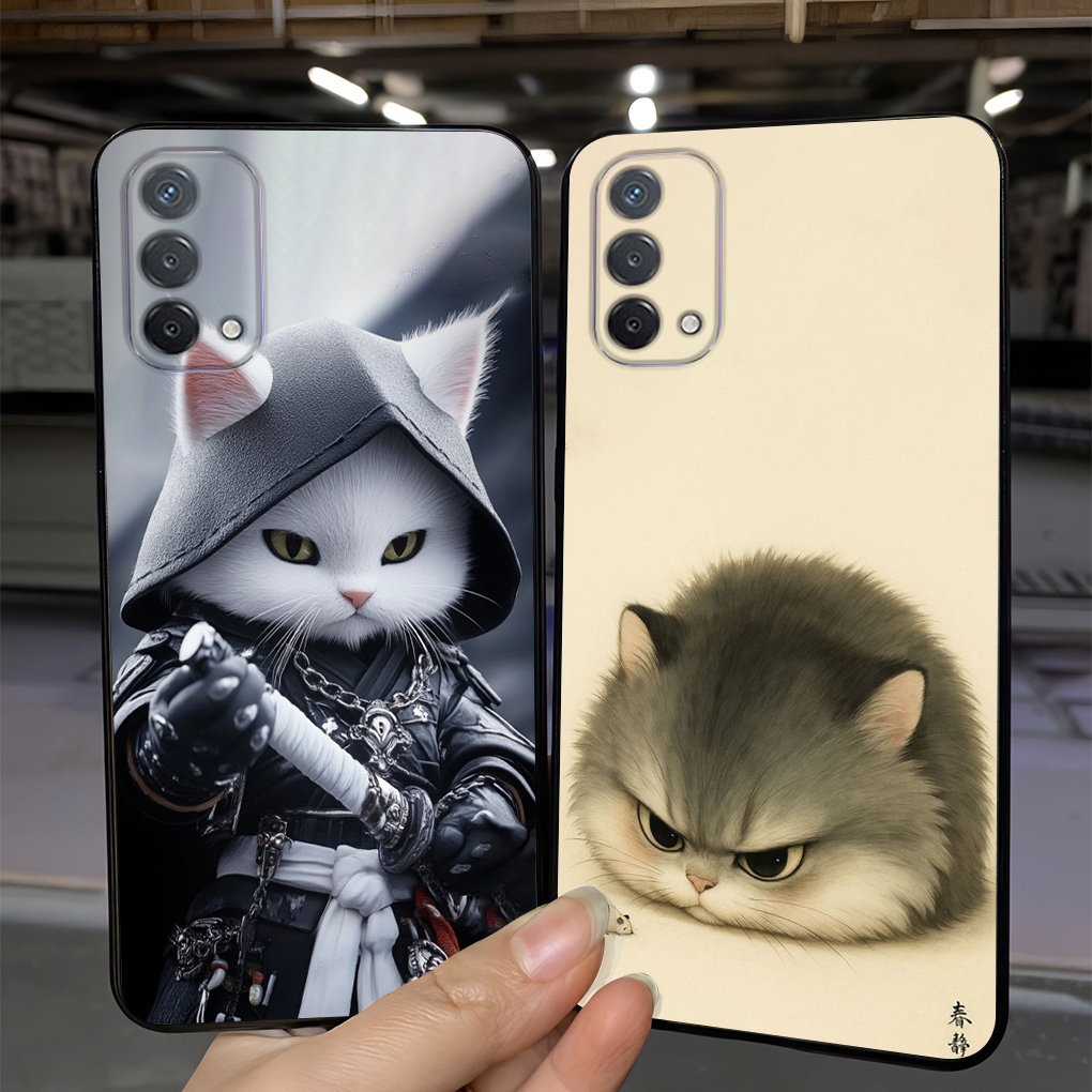 เคสสําหรับ oppo a93 5g / a74 5g พิมพ์ลายแมว super Cool