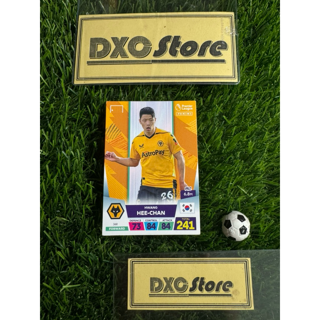 [ ของแท้ ] - PANINI ADRENALYN XL PREMIER LEAGUE 2023 - HWANG HEE CHAN (WOLVERHAMPTON)