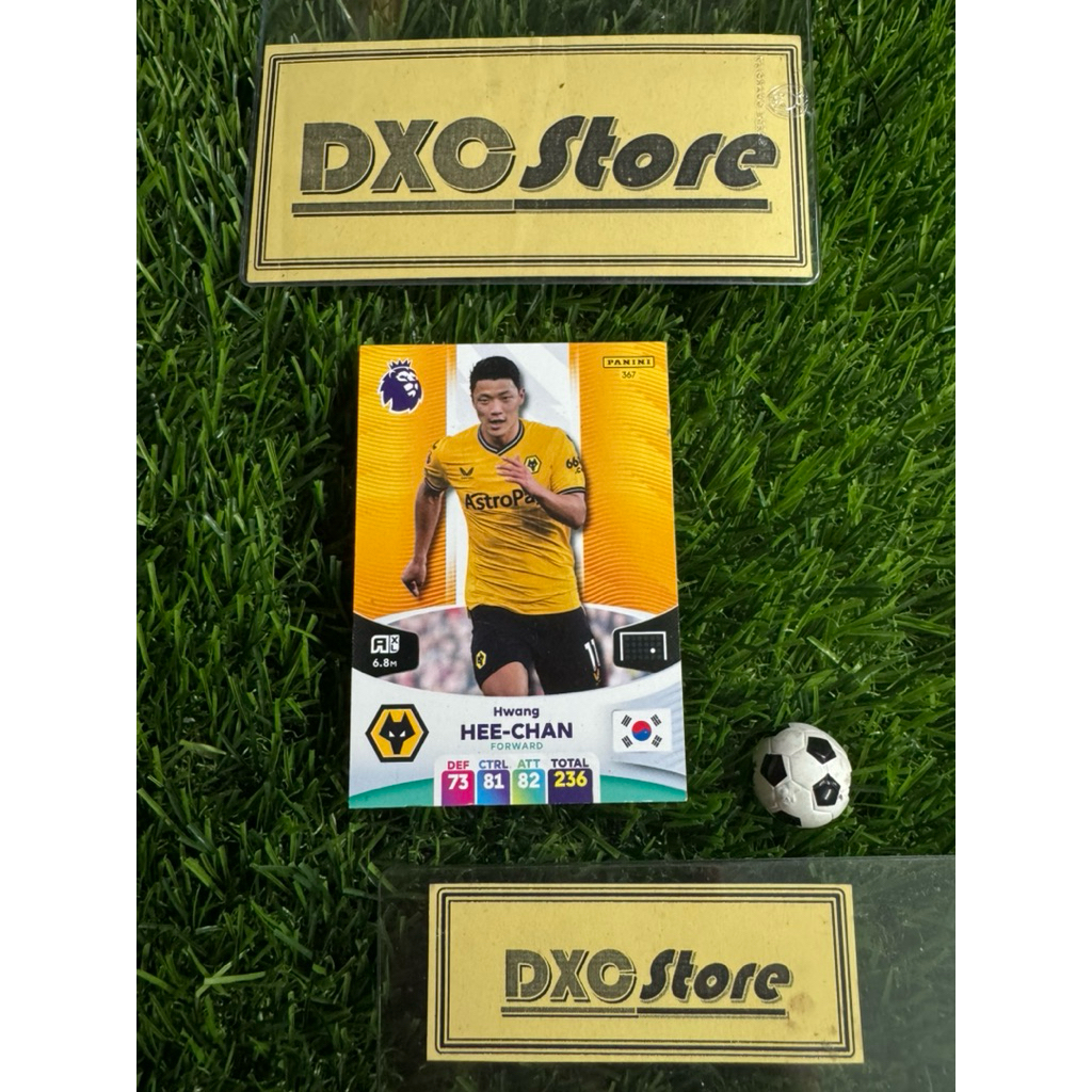 [ ของแท้ ] - PANINI ADRENALYN XL PREMIER LEAGUE 2024 - HWANG HEE CHAN (WOLVERHAMPTON)