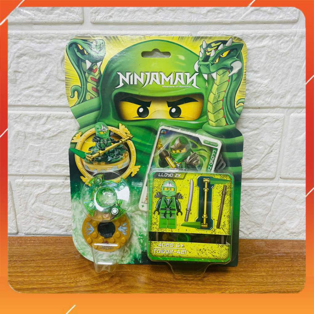 Spiner NINJA Minifigures Lloyd ZX Suit ของเล่นสะสม (ซีลใหม่)