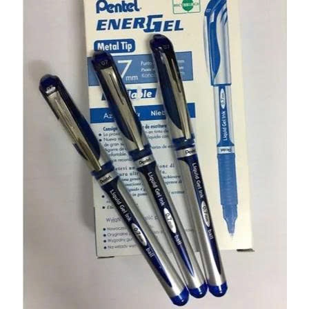 1 Pentel Energel BL55/ BL57- 0.7mm / BL60 - 1mm และ BL77 (สีน้ําเงิน) หรือไส้ปากกาลายเซ็น
