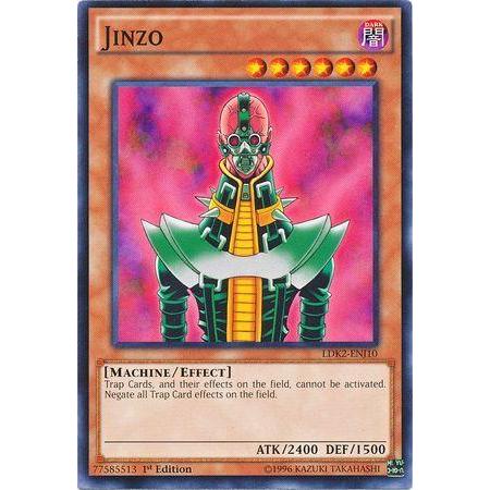 การ์ด Yugioh - TCG - Jinzo [รุ่นที่ 1] LDK2-ENJ10