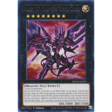 การ์ด Yugioh - TCG - หมายเลข 107: Galaxy-Eyes Tachyon Dragon MZTM-EN091