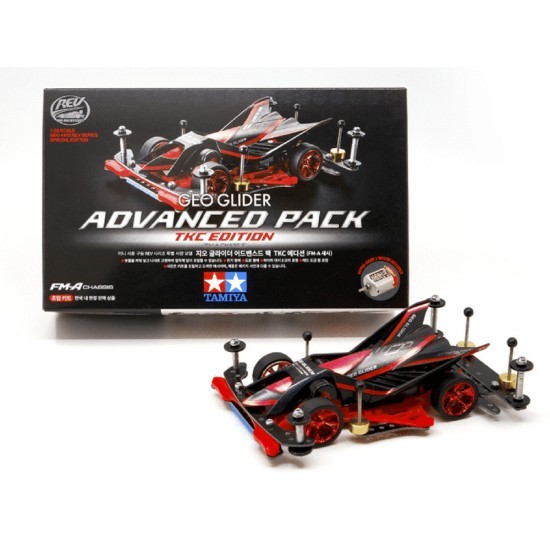 [TAMIYA] 92448 Mini 4WD GEO GLIDER ADPACK TKC โมเดลรถแข่ง (FM-A CHASISS)