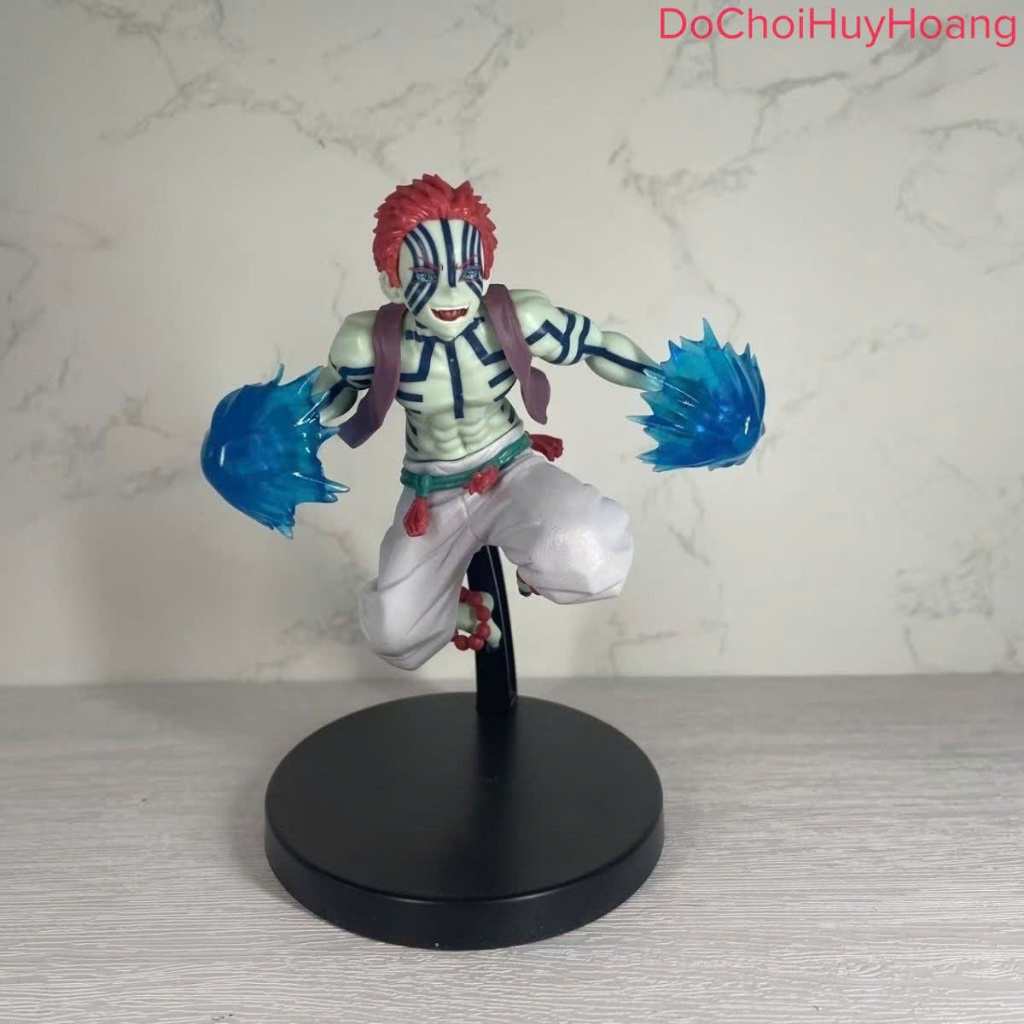 Akaza flying Kimetsu ไม่มี Yaiba Demon Slayer 15 ซม