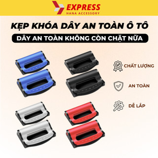 Kẹp Khóa Dây An Toàn Ô Tô ABS Cao Cấp, Điều Chỉnh Dễ Dàng, Giảm Áp Lực Vai Cổ, Thoải Mái Khi Lái Xe, Phù Hợp Mọi Dòng Xe