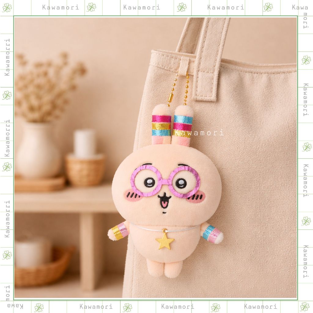 [ของแท้] พวงกุญแจ Chikawa - พวงกุญแจเรืองแสง Usagi ของแท้จากญี่ปุ่น
