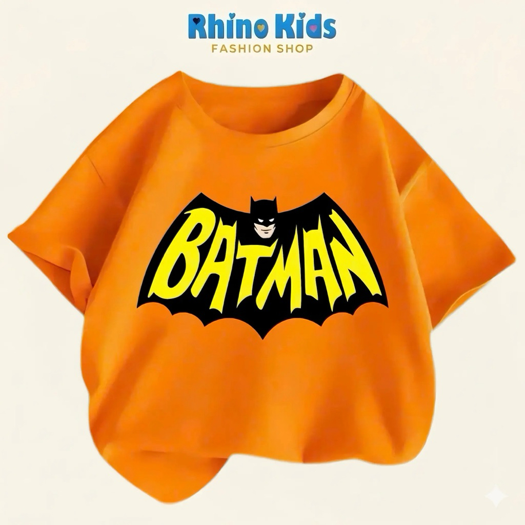 RHINO KIDS FASHION SHOP _ เสื้อยืดเด็กชายผ้าฝ้าย 4 ทิศทาง made in Vietnam AS110