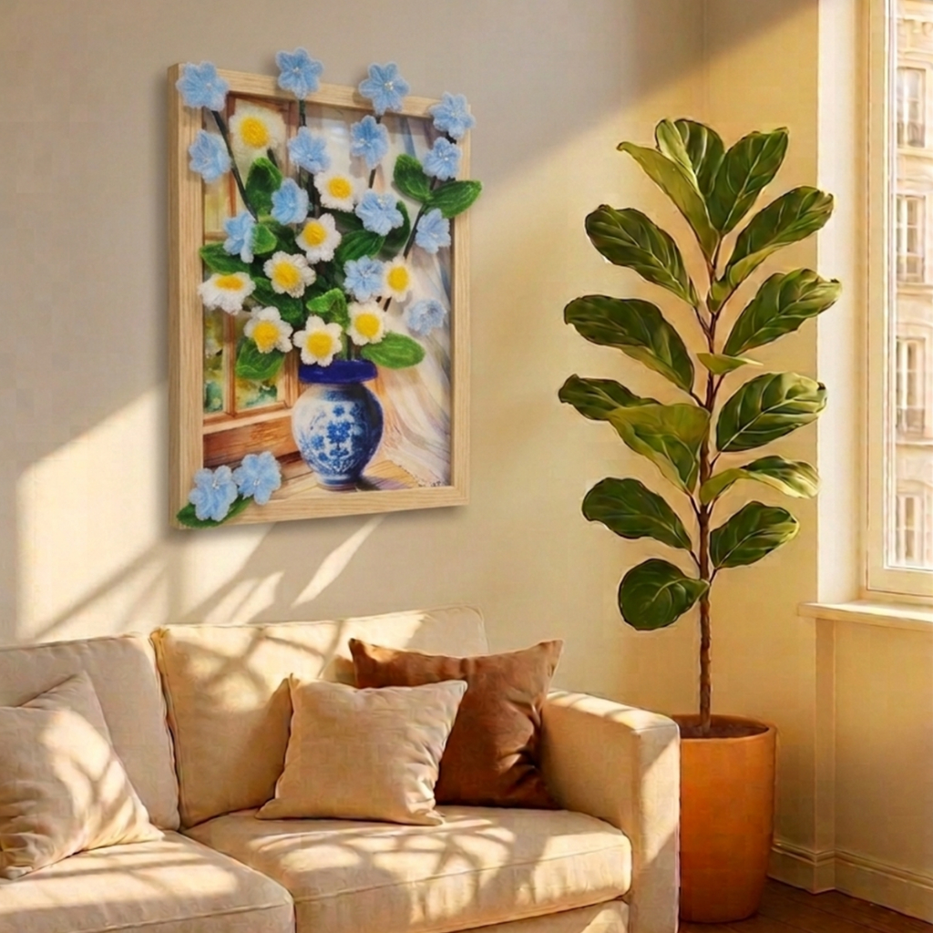[PAINTING FRAME 20X30] - สีน้ํา | แฮนด์เมค ตกแต่ง | ผลิตภัณฑ์อ่าน DESCRIPTION