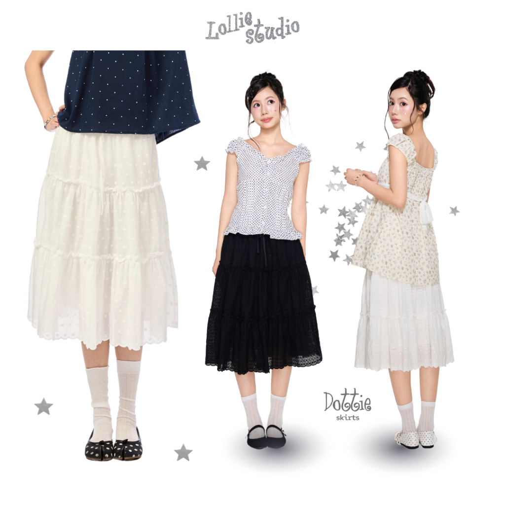 LOLLIE STUDIO - กระโปรง Dottie TKC56