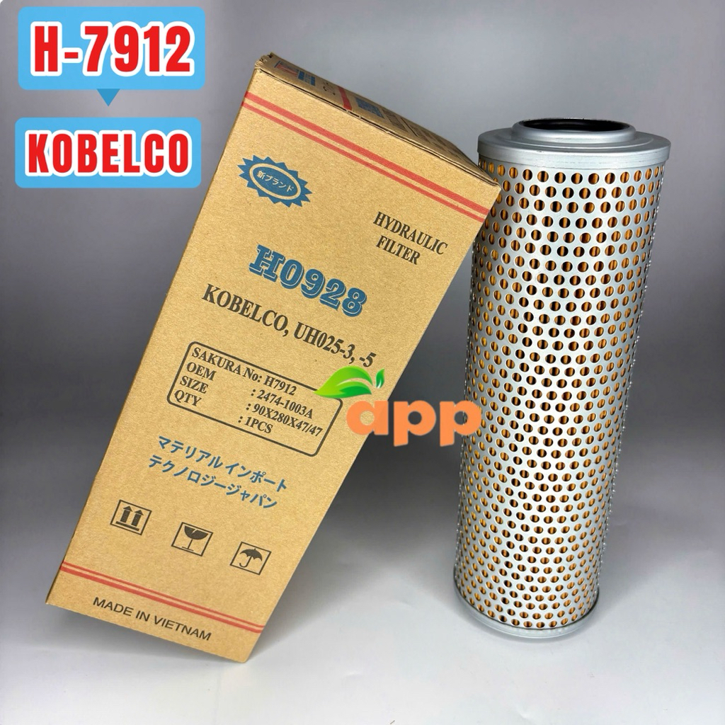 Kobelco H-7912 / H0928 / P502170 / H7912 สําหรับ sunfil Kobelco Hitachi Doosan