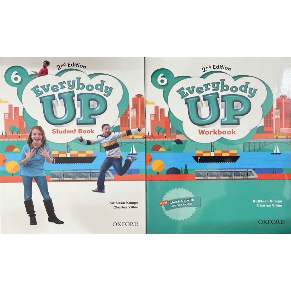 หนังสือ Everybody Up 6 - บทเรียน + แบบฝึกหัด (2 เล่ม)