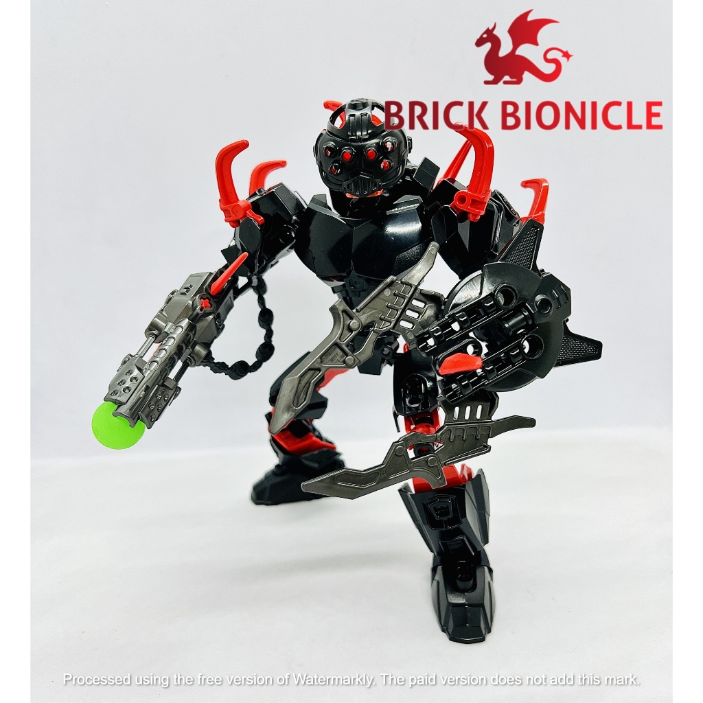 HERO FACTORY - HERO FACTORY ASSEMBLY TOY - 6222 CORE HUNTER ไม่มีกล่องเดิม