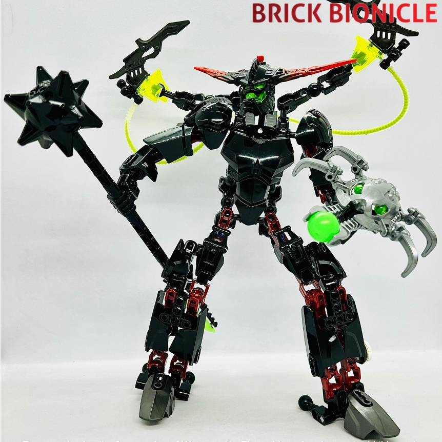 HERO FACTORY - HERO FACTORY ASSEMBLY TOY - 6203 Black Phantom ไม่มีกล่อง