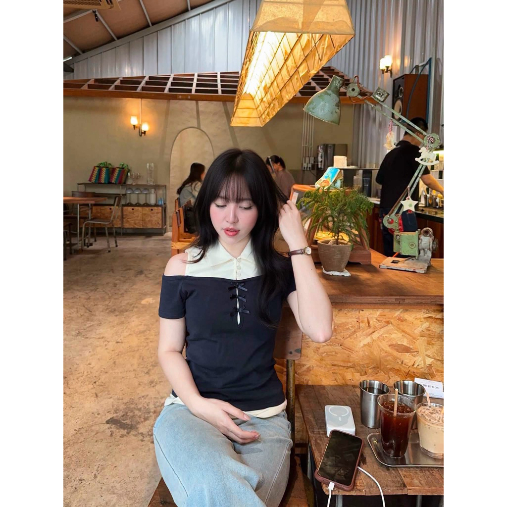 [มีจําหน่าย] 30s.corning /WGWE/ เสื้อยืดคอโปโลเปิดไหล่มาตรฐาน ยี่ห้อ WG.WE ใหม่ 2026 w9139