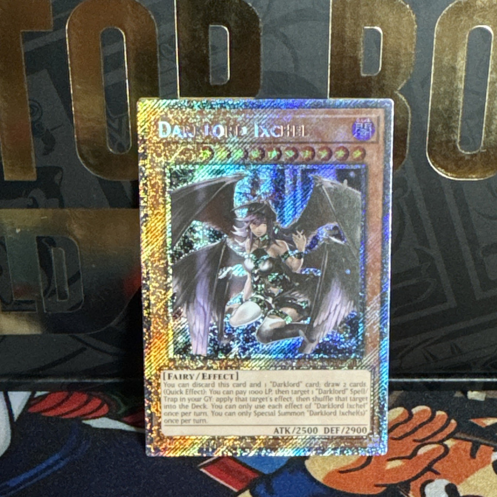 Ra05 เคล็ดลับแพลทินัมสุดยอดการ์ด Yugioh darklord ixchel mons หายาก