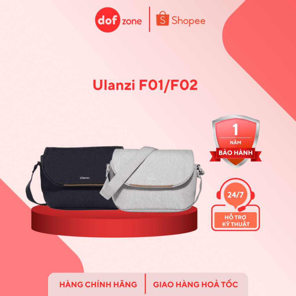 Ulanzi F01/F02 กระเป๋าสะพายข้าง 3L สําหรับกล้อง - สินค้าใหม่ของแท้ มี 12 เดือน