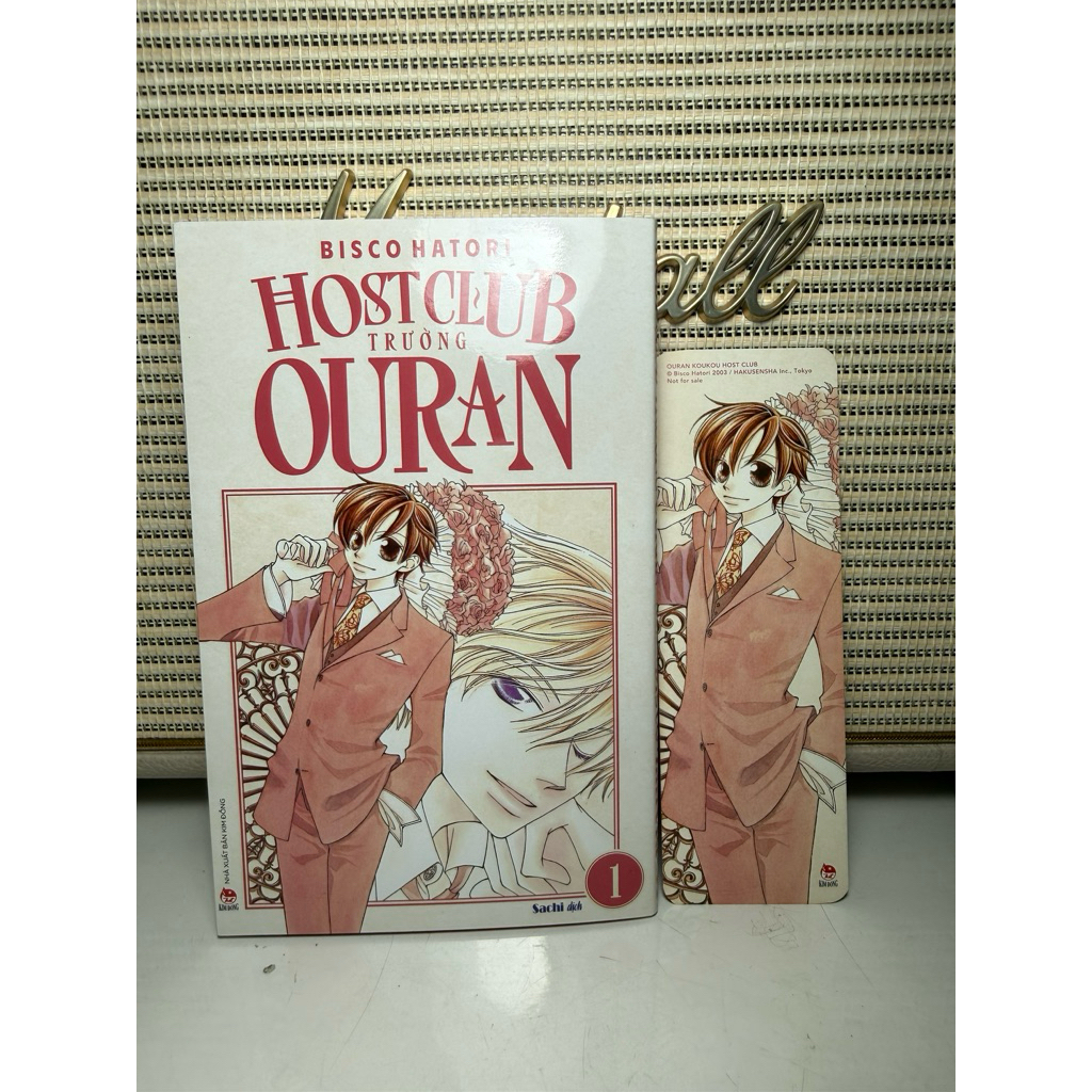 Ouran School Host club Handbook เล่ม 1 พร้อมที่คั่นหนังสือ