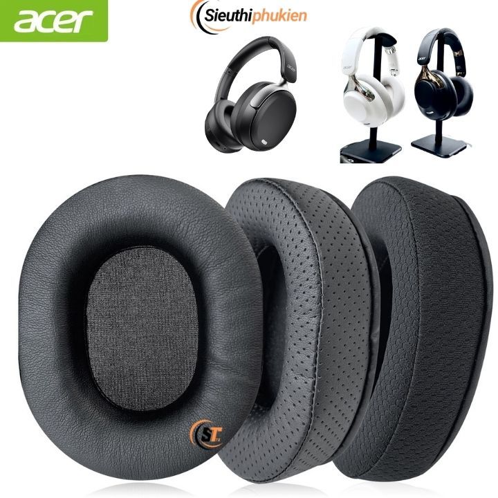 Acer OHR524 OHR516 08010 เบาะรองหูฟังบลูทูธ เบาะรองหูฟัง ACER ผลิตจากหนัง/ผ้า
