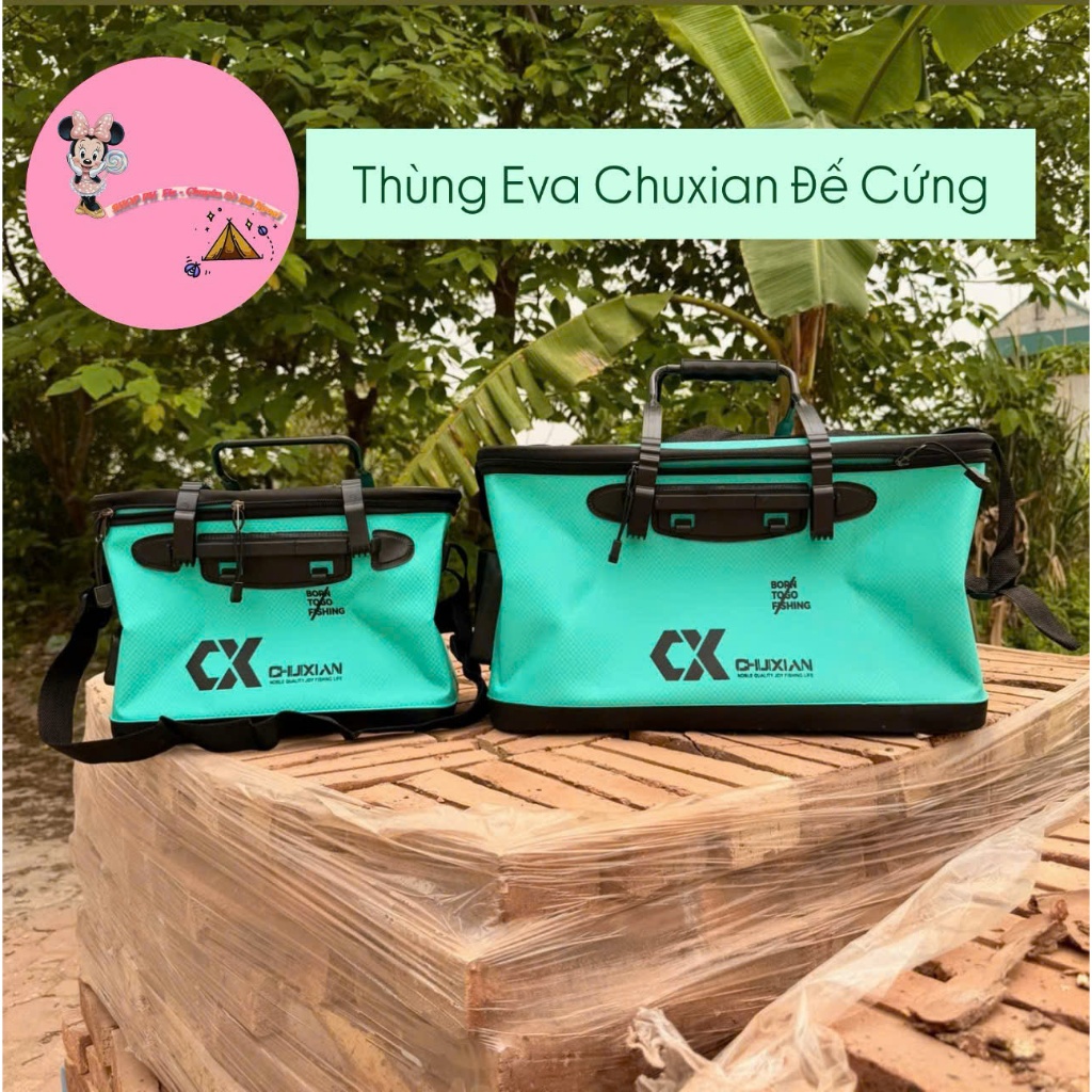 Eva Chuxian Hard Base สีฟ้า กันน้ํา
