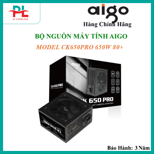 AIGO COMPUTER POWER SUPPLY MODEL CK450PRO / CK500PRO / CK550PRO / CK650PRO - ของแท้
